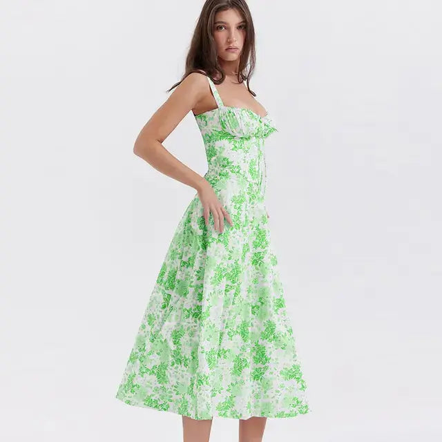 Summer Floral A-line Dress