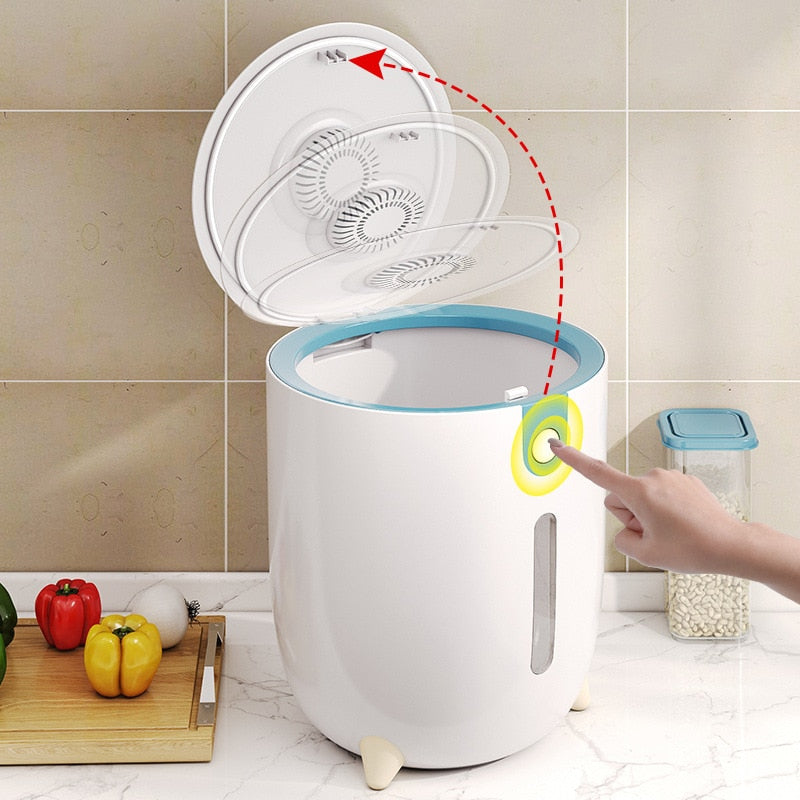 Insect-Proof Moisture-Proof Sealed Cylinder Grain Storage Box