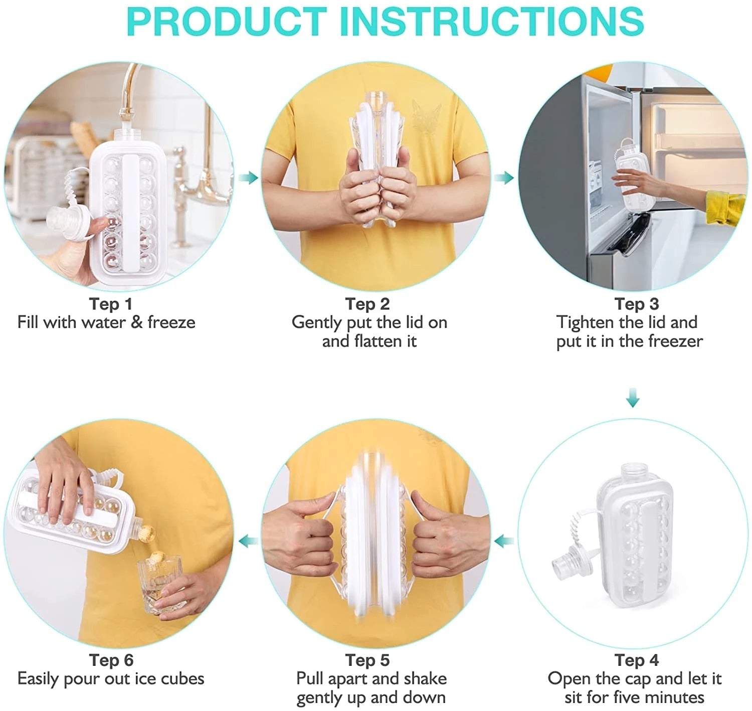 Multi-function Creative Ice Cube Maker 2 in 1