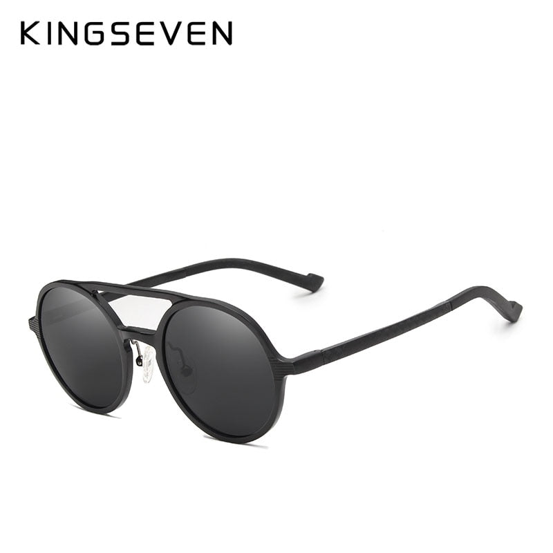 Men's Polarized Round Sunglasses
