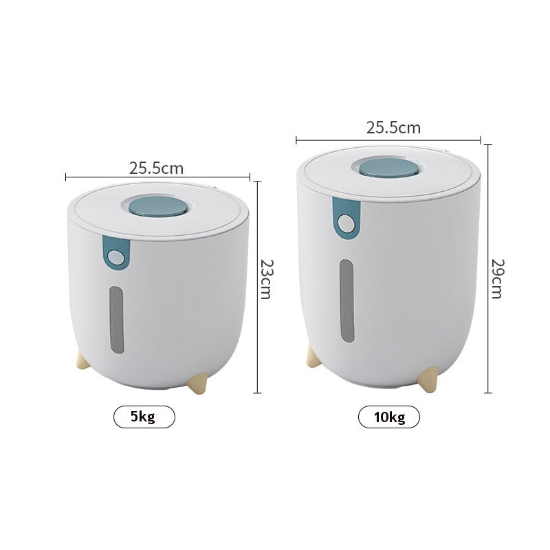 Insect-Proof Moisture-Proof Sealed Cylinder Grain Storage Box