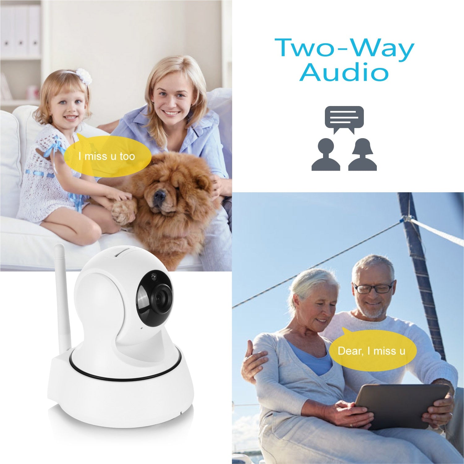 Home Security Surveillance Camera for Baby Monitor