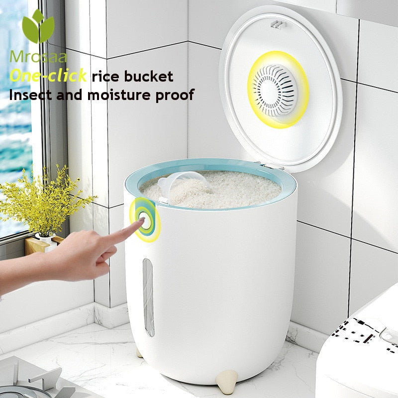 Insect-Proof Moisture-Proof Sealed Cylinder Grain Storage Box