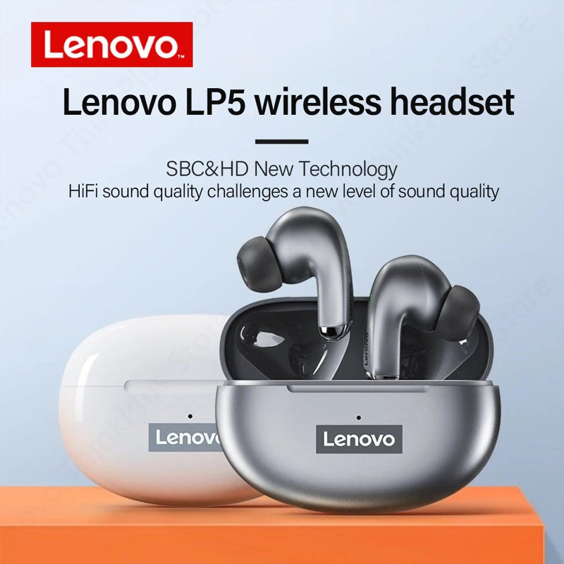 Lenovo LP5 Wireless Bluetooth Earbuds