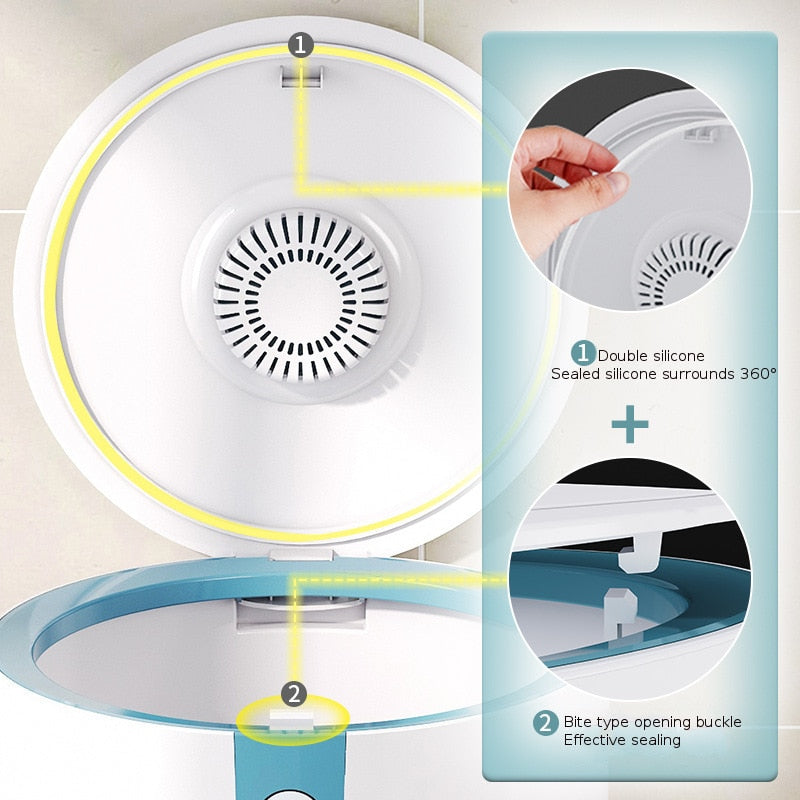 Insect-Proof Moisture-Proof Sealed Cylinder Grain Storage Box