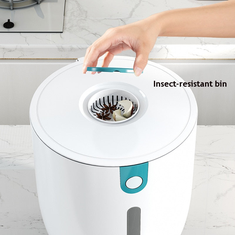 Insect-Proof Moisture-Proof Sealed Cylinder Grain Storage Box