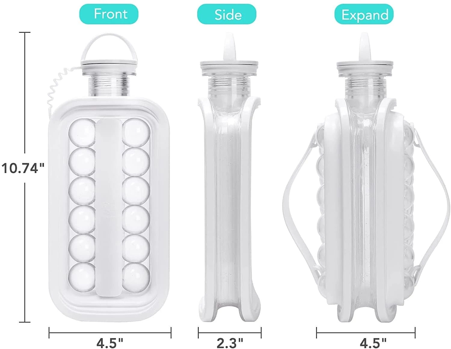Multi-function Creative Ice Cube Maker 2 in 1