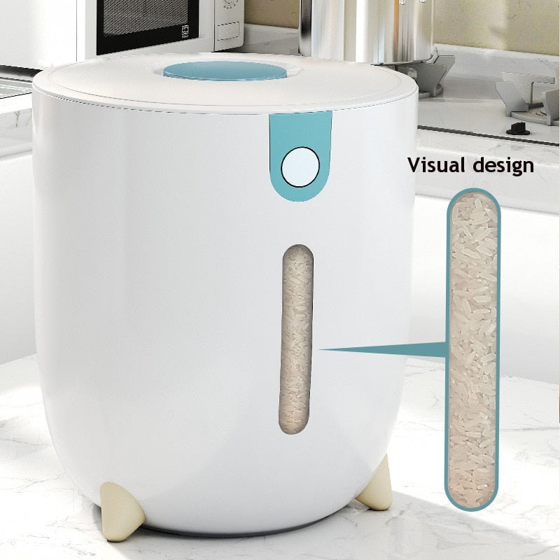 Insect-Proof Moisture-Proof Sealed Cylinder Grain Storage Box