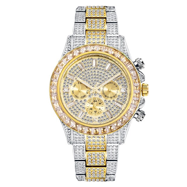 Diamond Quartz Watch