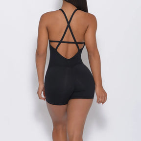 Sexy Backless Yoga Jumpsuit