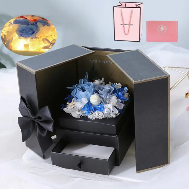 Eternal Rose Flower Gift Box