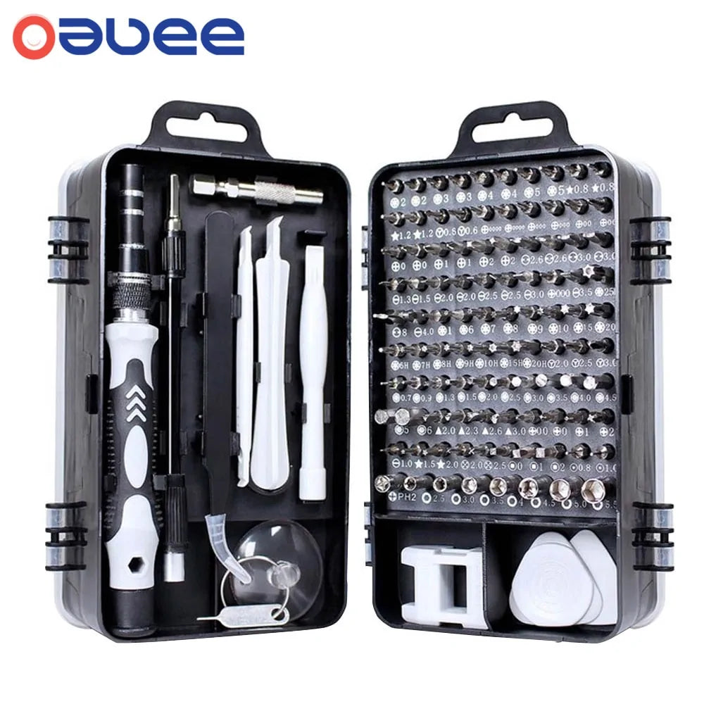 Precise: 115-in-1 Precision Screwdriver Set for Mobile Phone and Watch Repair