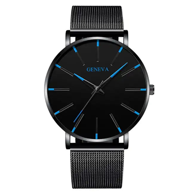 Minimalist Stainless Steel Mens Watch