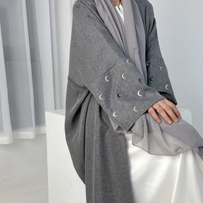 Modern Style Abaya Maxi Dress