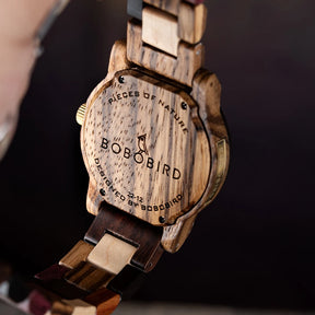 Men's Wooden Wristwatches Quartz Watch