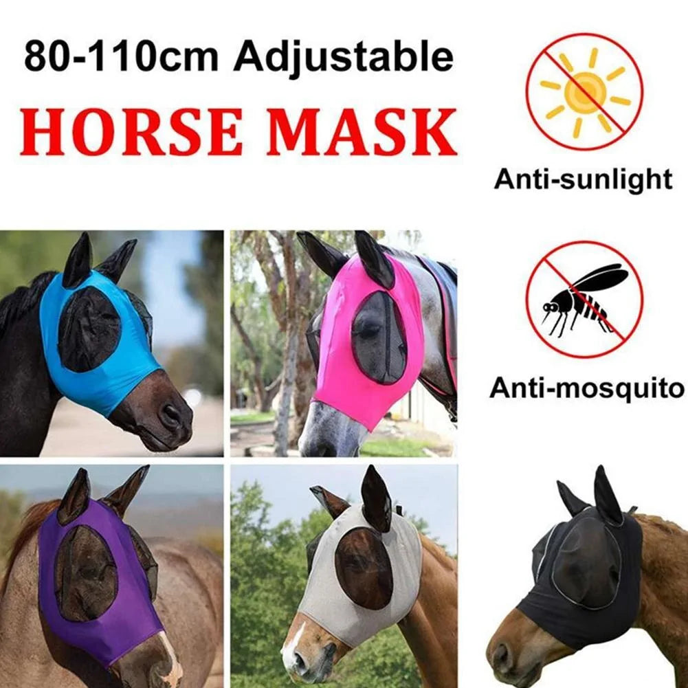 Breathable Fly-proof Net Horse Summer Protection