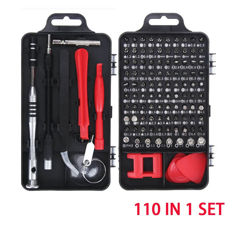 Precise: 115-in-1 Precision Screwdriver Set for Mobile Phone and Watch Repair