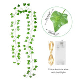 Green Leaf String Lights