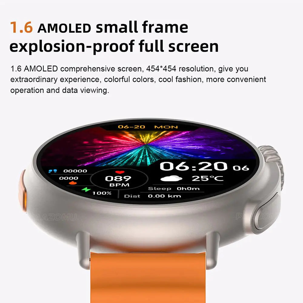 AMOLED 1.6 Inch Smart Watch