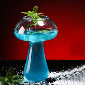 Mushroom Cocktail Glass Molecular Gastronomy Bar