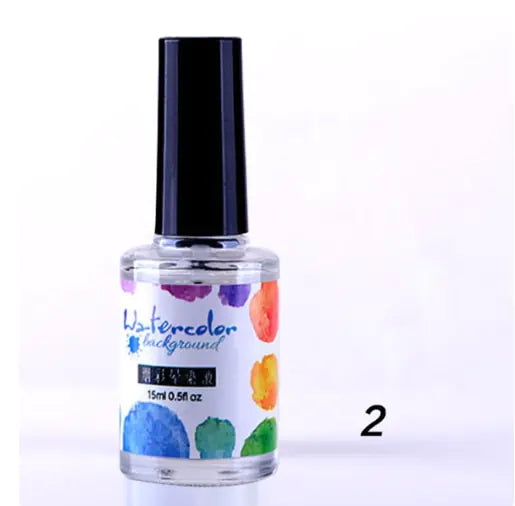 Watercolor Nail Ink