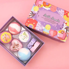 Bubble Spa Bath Bombs Set