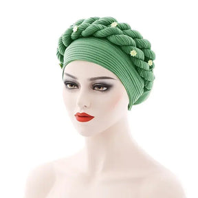 Double Braid Diamonds Turban