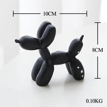 Nordic Resin Balloon Dog Statue