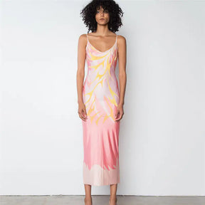 Power Moves Printed Maxi Dress