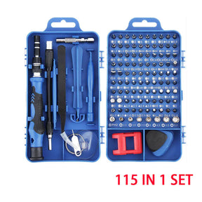 Precise: 115-in-1 Precision Screwdriver Set for Mobile Phone and Watch Repair