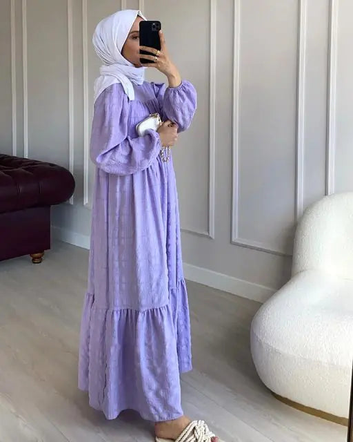 Loose Robe Fashion Abaya Dress