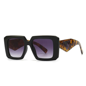 Retro Rectangular Cat Eye Sunglasses