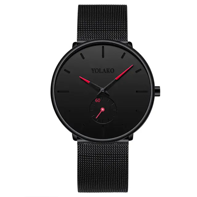 Stainless Mesh Band Watch