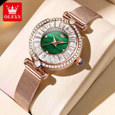 Luxury Diamond Quartz Watch