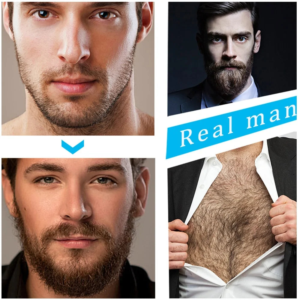 4 Piece Beard Growth Kit