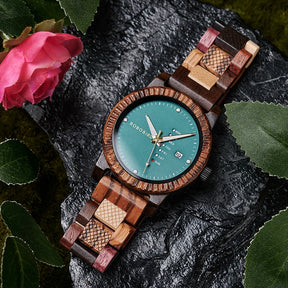 Men's Wooden Wristwatches Quartz Watch