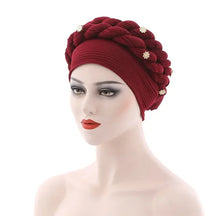 Double Braid Diamonds Turban