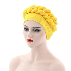 Double Braid Diamonds Turban