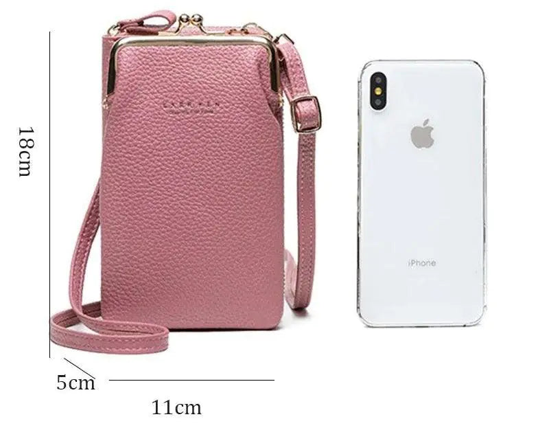 Women's Wallet Bag With Cell Phone Strap