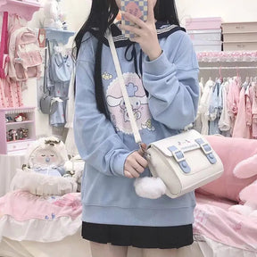 Cute Cartoon/ Anime Square Shoulder Bag