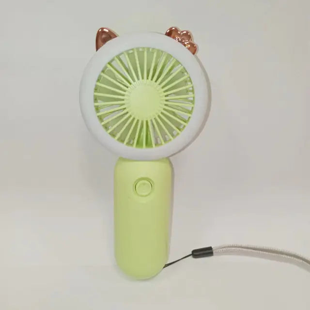 Handheld Pocket Fans USB Charging Lazy Fan Desktop Mini Fan Portable Dormitory Home Gift Student Outdoor Travel Mini Fan