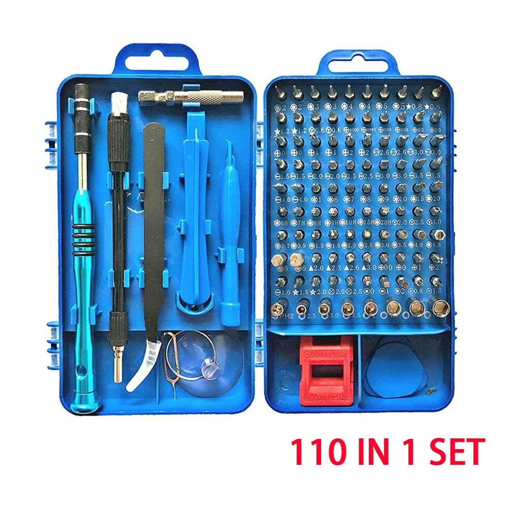 Precise: 115-in-1 Precision Screwdriver Set for Mobile Phone and Watch Repair