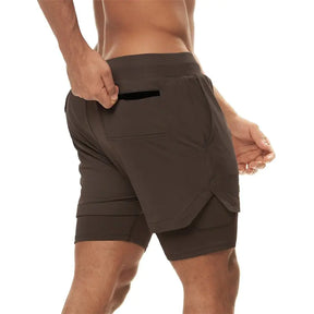 2 in 1 Double Layer Shorts