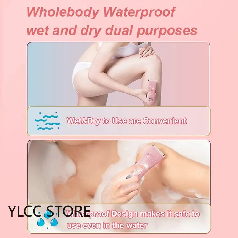 Waterproof Electric Trimmer for Women