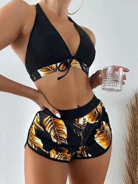 High Waist Bikini Set Swimwear