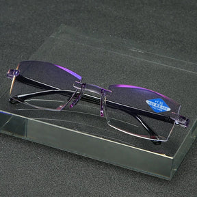 Ahora Rimless Anti Blue Ray Reading Glasses for Men and Women +1.0 1.5 2.0 2.5