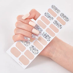 DIY Gel Nail Stickers