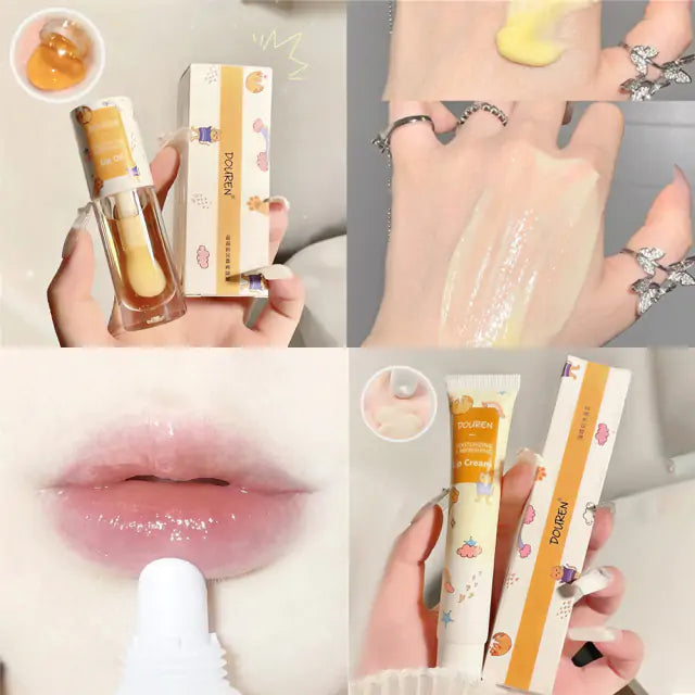 Milk Jelly Honey Lip Oil Set