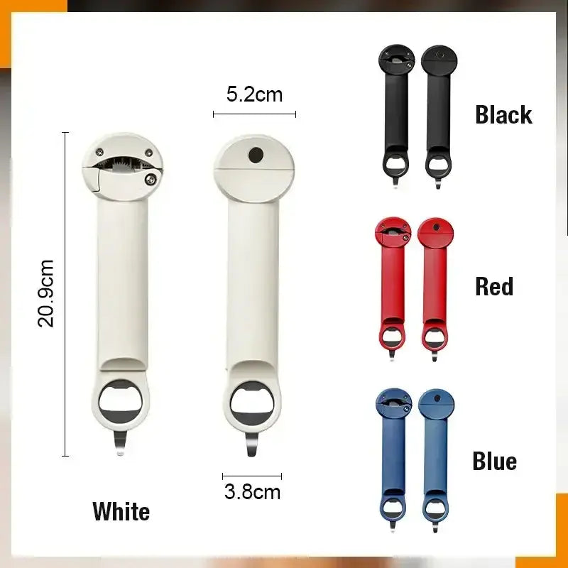 Adjustable Magnetic Multi-Function Bottle And Jar Opener