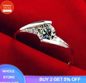 18K White Gold Ring